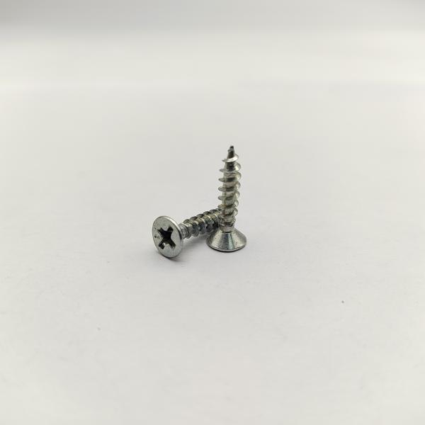 Phillips Flat Head Self-Tapping Screws Zinc Plated Wood, Plastic & Sheet Metal Easy Installation