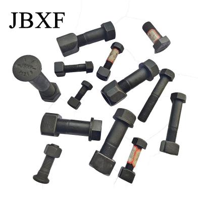Cat345B Track Shoe Bolt And Nut M24*75 1504741 1504742 Excavator Parts