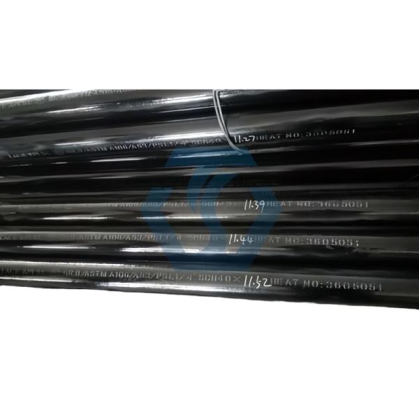 API Round Hot Rolled Welded Seamless Mild Carbon Steel Line Pipe For Oil Pipeline Construction