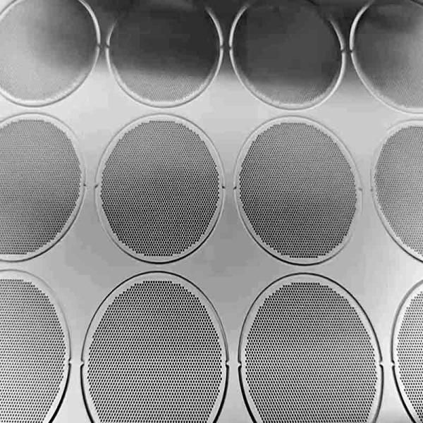Stainless Steel Micro Perforated Mesh 0.03mm Aperture