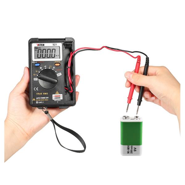 Foldable Mini Palm VICTOR Digital Multimeter 4000 Counsts Victor Vc921