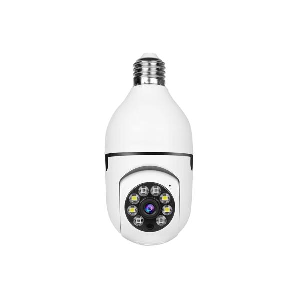 Smart E27 Light Bulb  Camera With Audio 4mp Dual Light Pan Tilt Auto Tracking Tuya Smart Home Security Camera