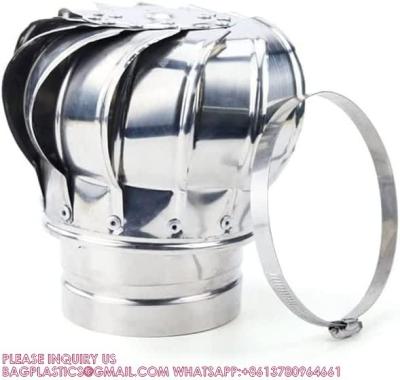 Non Power Roof Ventilator, Wind Turbines Attic Air Vent Ventilating Fan roof turbine