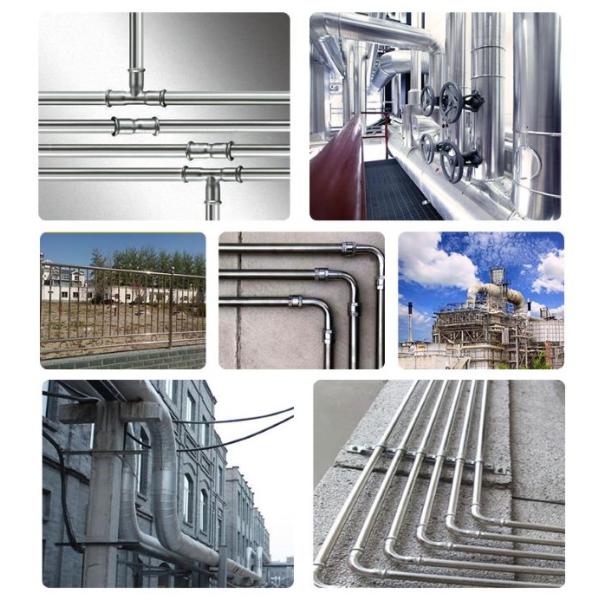 Weiao IQI SS301 SS201 Stainless Steel Pipe Heat Resistant