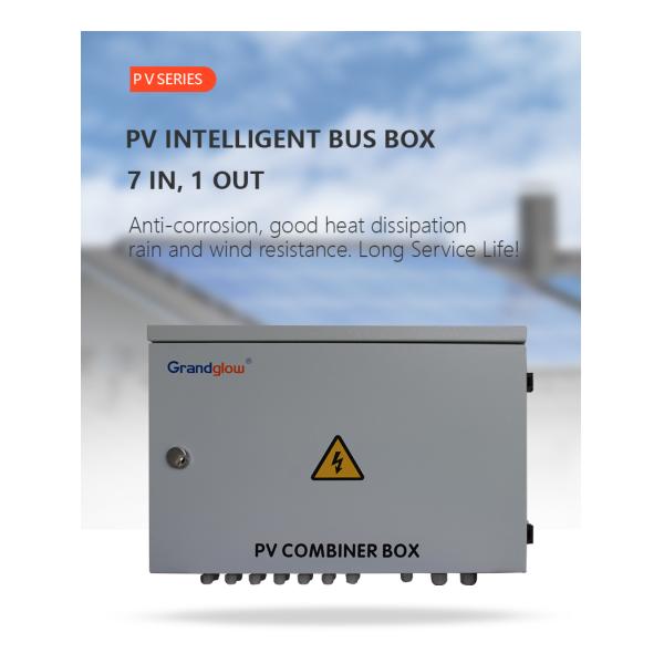 Grandglow PV Combiner Box solar system concentrator PV solar box lighter weight easy installation