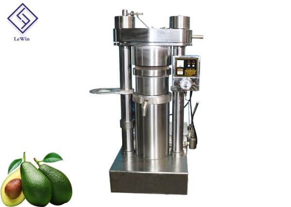 Imprensa hidráulica da máquina da extração do óleo de Advocado para o fruto fresco