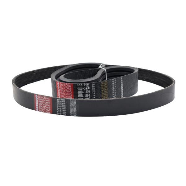 Industrial-grade B136 Wrapped Rubber V Belt for Machine Temperature range -55C to 70C