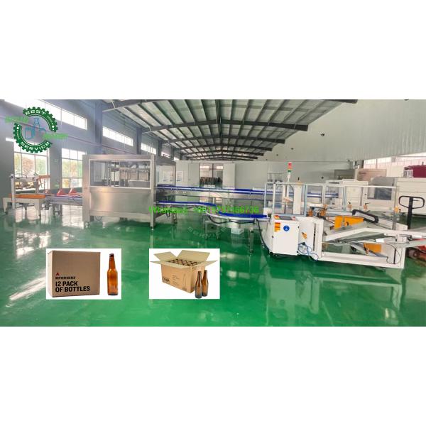 Professional Services Top Manufacturer Industrial Full Set a to Z Can Glass Bottle Beer Filling Equipment