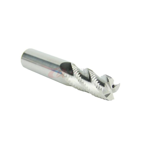 HRC50 1/2 extremidade Mills For Steel Or Aluminum do Roughing do carboneto de 4 flautas