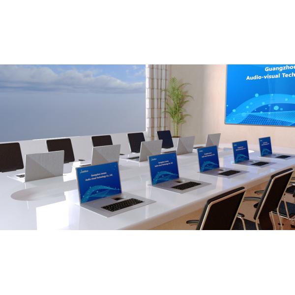 Paperless Meeting System Flip Flop Computer Desktop Electric Remote Control Flip Monitor