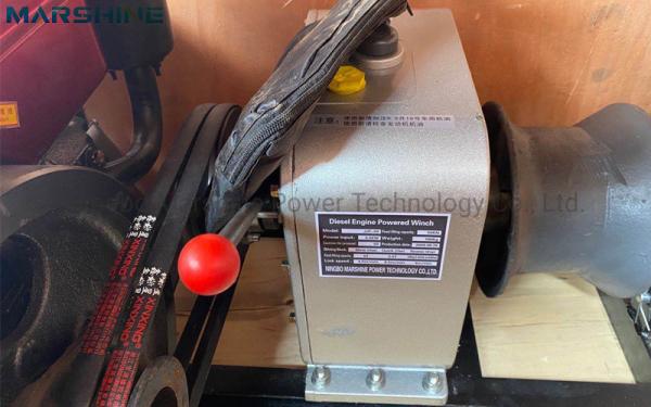 Capstan Rope Wire Cable Stringing Equipment Hydraulic Winch