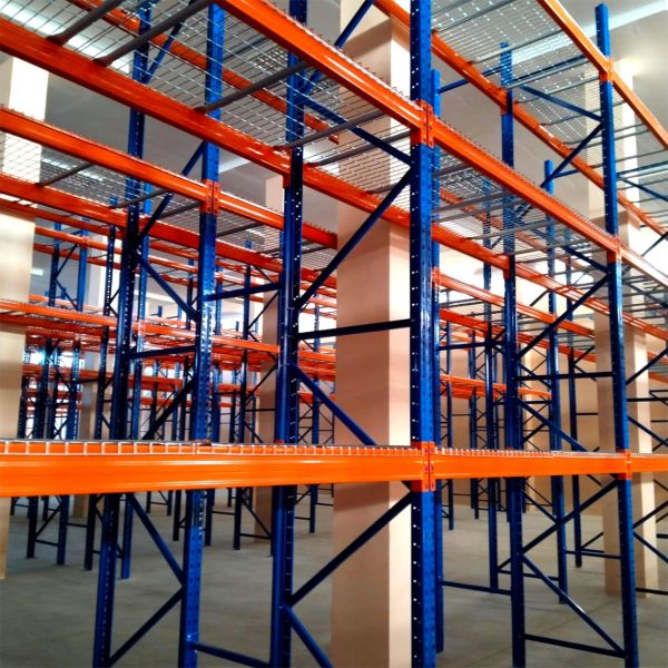 Customized Drive-in Pallet Shelving System for Heavy-Duty Warehouse Storage