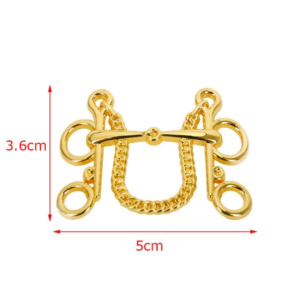Fashion Gold Metal Lock Accessories Handbag Lock Decoration Part