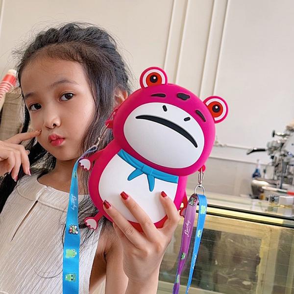 Жаба на заказ Силиконовый карандаш Чехлы для кроссбоди Шелковый пакет для детей Ручная сумочка Поп-сумочка Школьные принадлежности Подарки на день рождения