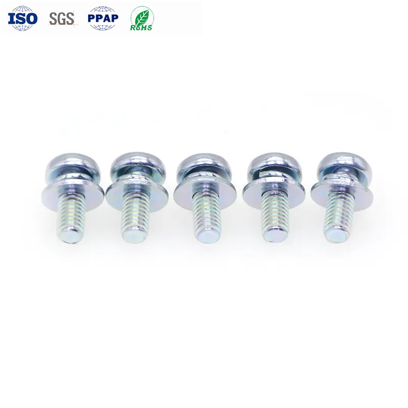 M3 X 8 Электронные винты Комбинированный винт Углеродистая сталь TORX Pan Head