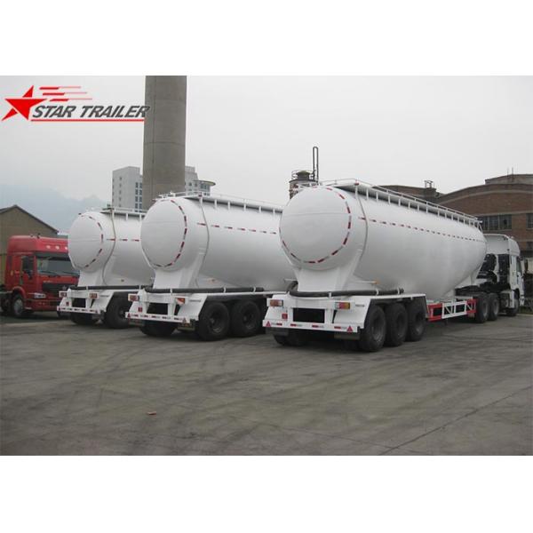 Customised Special Tank Truck For Fly Ash / Stone Powder / Aluminum Powder