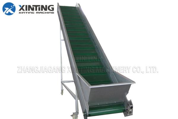 Motivated HDPE Recycling Machine PVC Material Belt For Plastic Conveyor With Motor