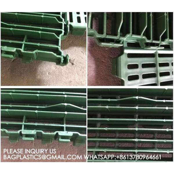 New Durable 600*600mm Plastic Slat Flooring for Pig Farm Floor Farrowing Sow Floor Farms