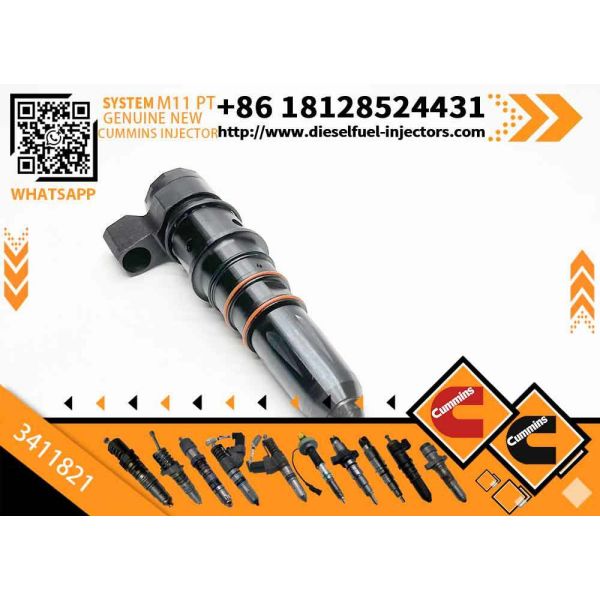 3411821 3068859 3074256 ISM11 QSM11 M11 Cum-mins Fuel Injector 3411821 3068859 3074256