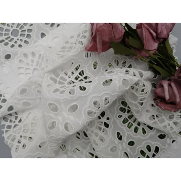 Лазер сетки отверстии режа хлопко-бумажную ткань для женского платья