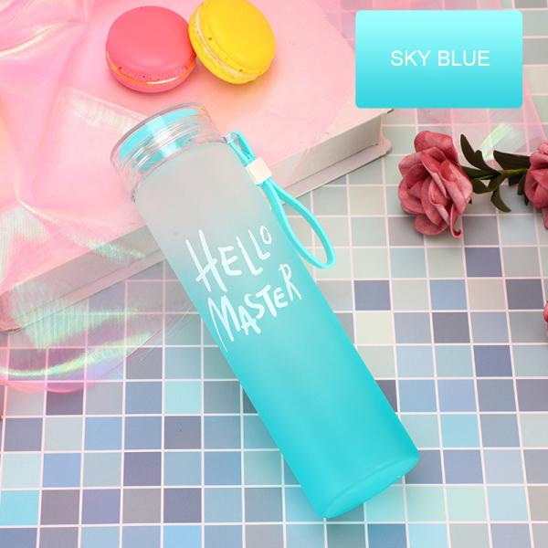 Красочная замороженная бутылка напитка 500мл, круглый легковес изолировала контейнеры напитка