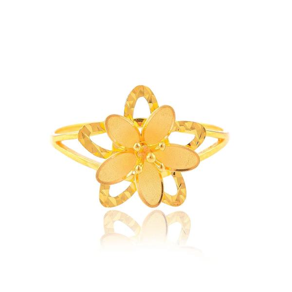 Бесконечное золотое кольцо 18 карт: идеальный роскошный подарок для нее