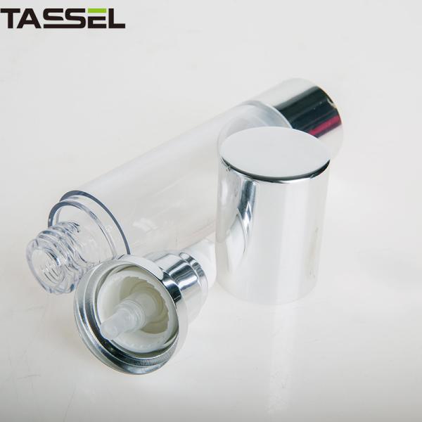 5ml-50ml Plastic Airless Cosmetic Containers For Lotion Makeup Packaging
