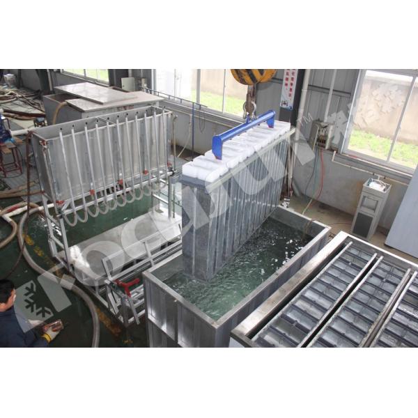 Machine à glace à bloc de refroidissement à saumure FIB-WHB à moteur de 10 tonnes pour système de refroidissement à l'eau