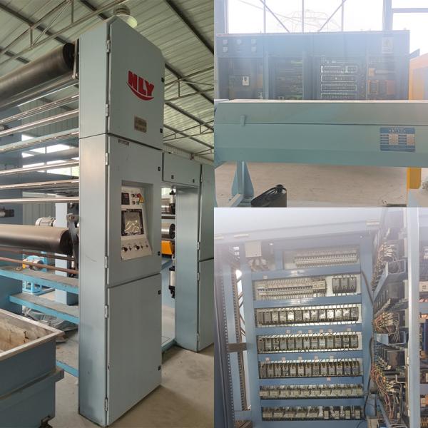 Second Hand PP Woven Bag Machine Flat Yarn Extruder Machine With Pin Roller Fibrillator