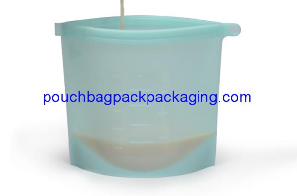 Reusable Silicone Food Storage Bag Food Grade Vegetable Storage Bag