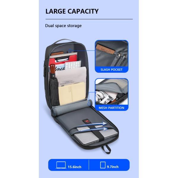 20-39 литровый USB зарядный ноутбук рюкзак колледж школа водонепроницаемый рюкзак OEM