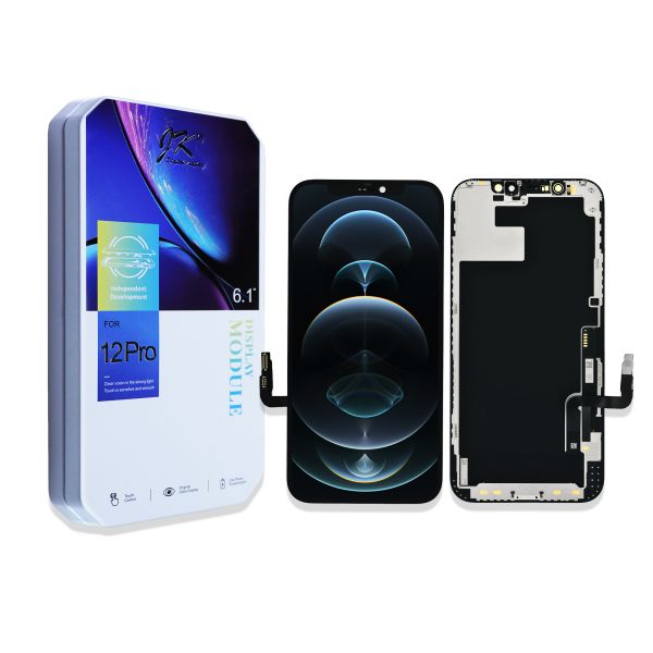 Factory Price 6.1 Inch 1170*2532 Resolution LCD Screen with 600±50 Cd/m2 Brightness for iPhone 12/12 Pro