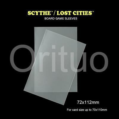 Scythe / Lost Cities Card Sleeves 72x112mm Matte Clear Non Glare