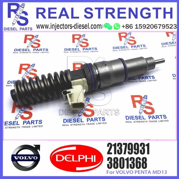 Injetor comum do trilho para o injetor de combustível diesel 21379931 do trilho do assy BEBE4D27001 21379931 do injetor de combustível diesel