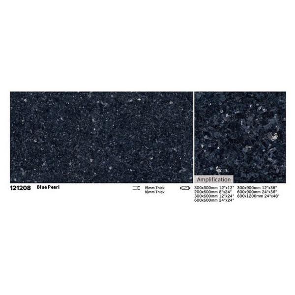 Blue Brown Outdoor Porcelain Paving Tile 300x300mm 600x1200mm