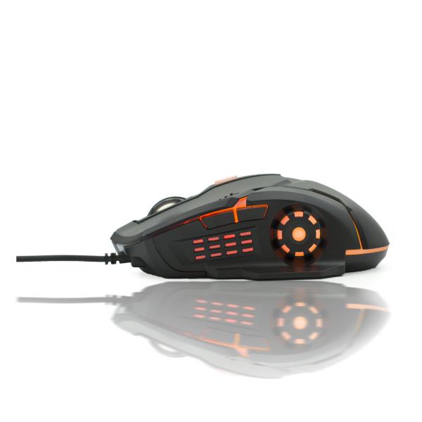 Lightweight Rainbow-backlit LED 6D Wired Gaming Mouse With Multi-DPI Switching For Gamers Office Workers Designers