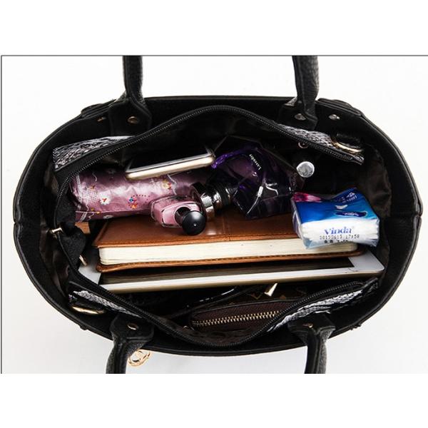 2016 new European and American fashion handbags serpentine Messenger bright skin handbag luxury handbag