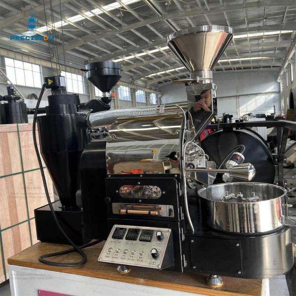 1kg Small Coffee Roaster Machine Customized Housing Color Drum