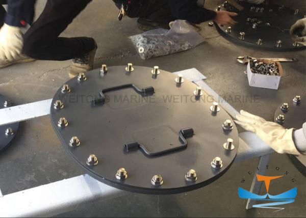 CCS Approval Type B Manhole , Marine Manhole Cover For Ship Voids Access