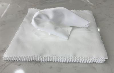 Fashion Sustainable White Square Eyewear Cleaning Cloth