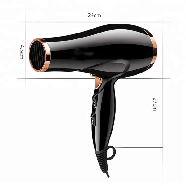 AC Motor Professional Salon Hair Dryer With Concentrator Ionic Function