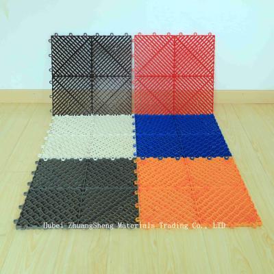 Plástico do basquetebol do patim da multi finalidade anti que pavimenta 1.8mm colorido