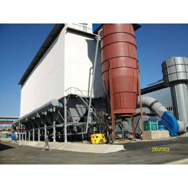 SGS обжал систему Densifier перегара кремнезема воздуха, оборудование Densification порошка кремния