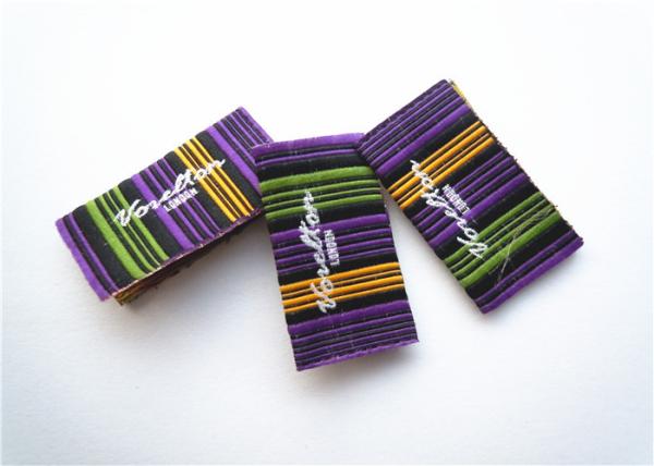 custom apparel accessories Clothing Label Tags garment clothing pink woven lables