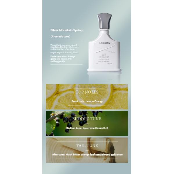 Cologne 30ml*3 Men's Perfume Set Gift Box with Charming Fragrance and Exquisite Design