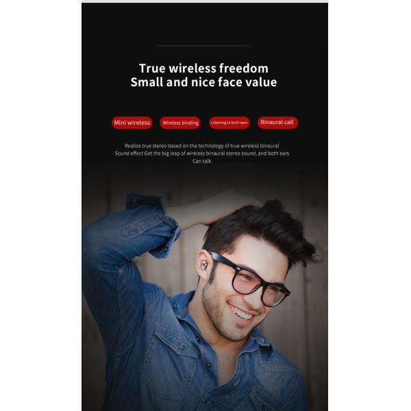 HiFi наушник Bluetooth спорта Handfree шлемофона наушников Ipx6 6D стерео Bluetooth 5,0 Tws беспроводной водоустойчивый