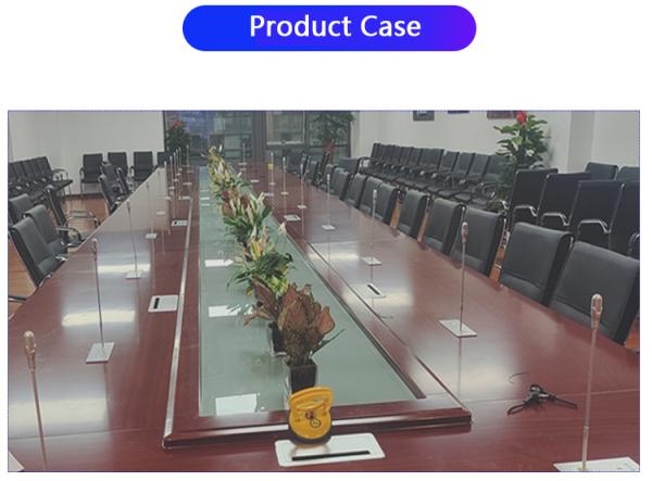 Conference System Independent Goose-type Motorized Pop up Microphone Lift Meeting Room Audio Conference System Microphone Lift