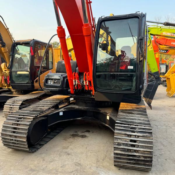 Excavadora de alta potência ZX200 com válvula hidráulica original e design de aço macio