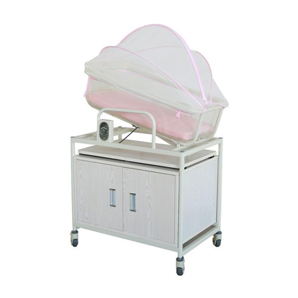 ABS Bassinest 810MM Newborn Baby Hospital Bed Hospital Baby Crib Cot With Cabinet