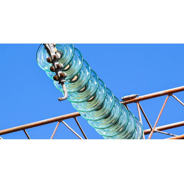 CTV254 Reliable Glass Suspension Insulators High Strength Standard Glass Transformer Insulator